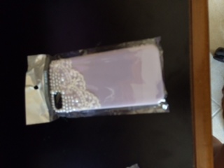Purple Pearl And Lace Iphone 5/5s Case